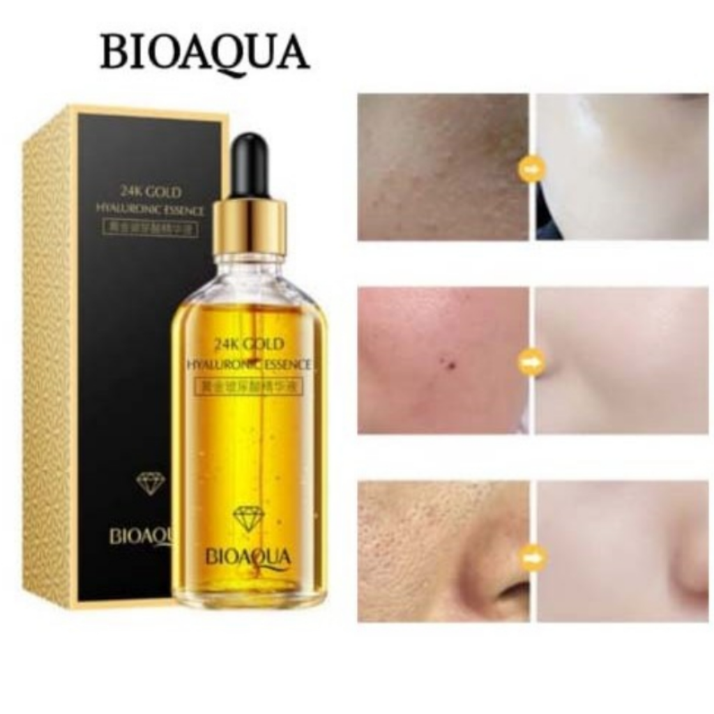 Serum 24K Gold con Acido Hialuronico de Bioaqua 100ml